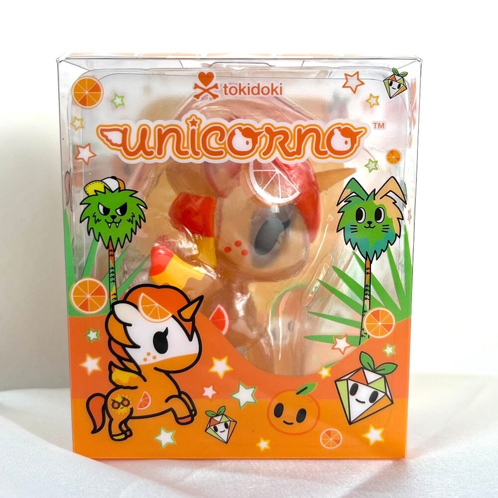 Tokidoki Clementine Exclusive Megacon 2020 Unicorno Orange Fruit Figure New